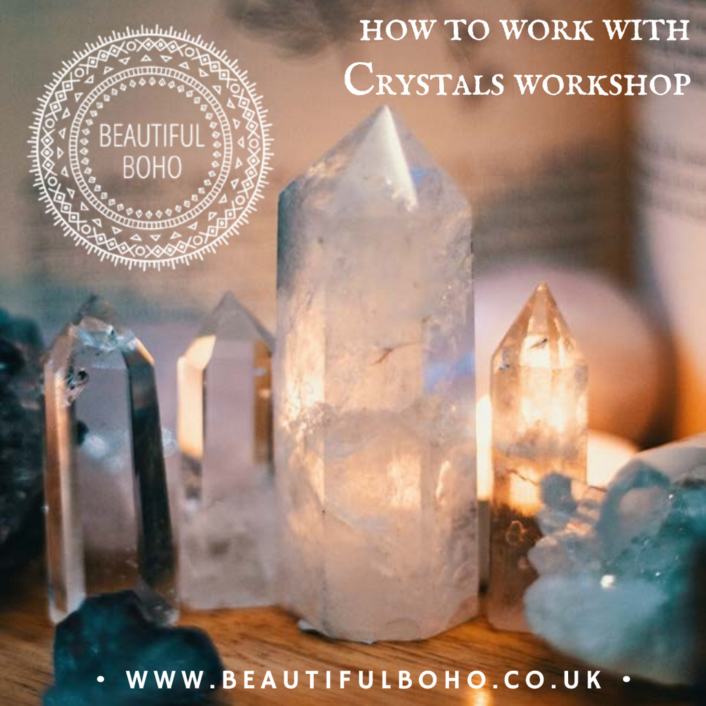How to work with Crystals during your healing Sessions & Reiki Share