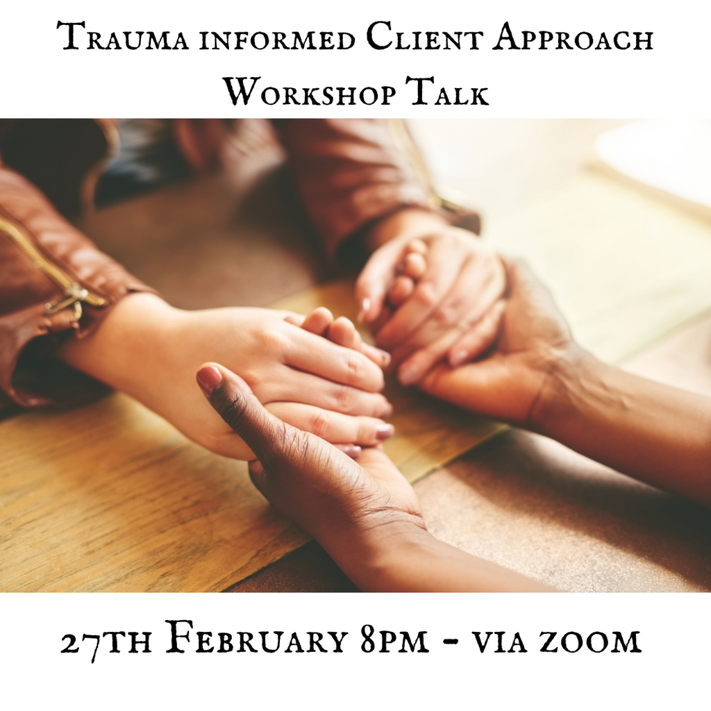 CPD  - Trauma informed Client Approach Workshop Talk
