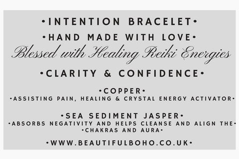 Clarity & Confidence Intention Bracelet