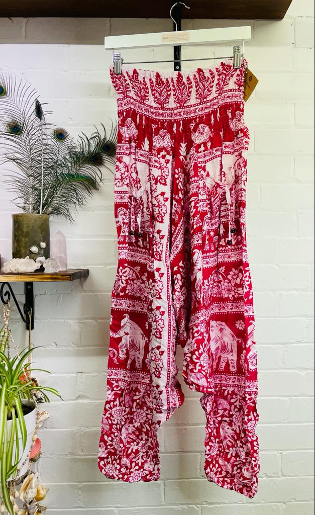 BOHO HIPPY HAREM Pants Ali Baba Maternity Baggy Yoga Trousers Bottom Cotton  £14.95 - PicClick UK