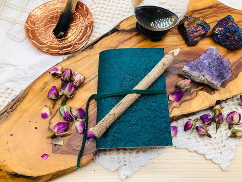 Mabon Magic Pocket Journal & Rustic Pencil