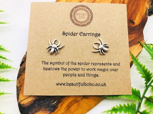 Spider Stud Earrings